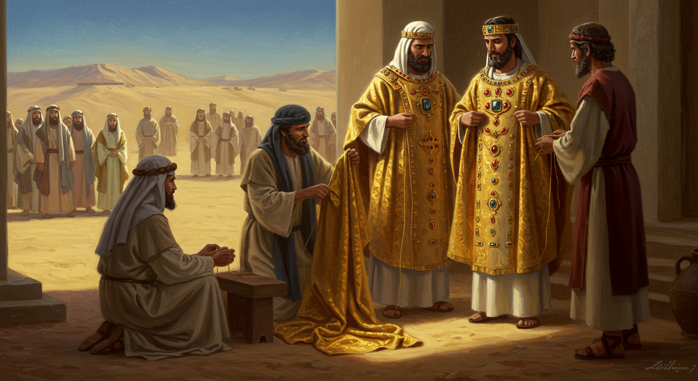 Stitched in Glory: Faithful Hands and Holy Garments