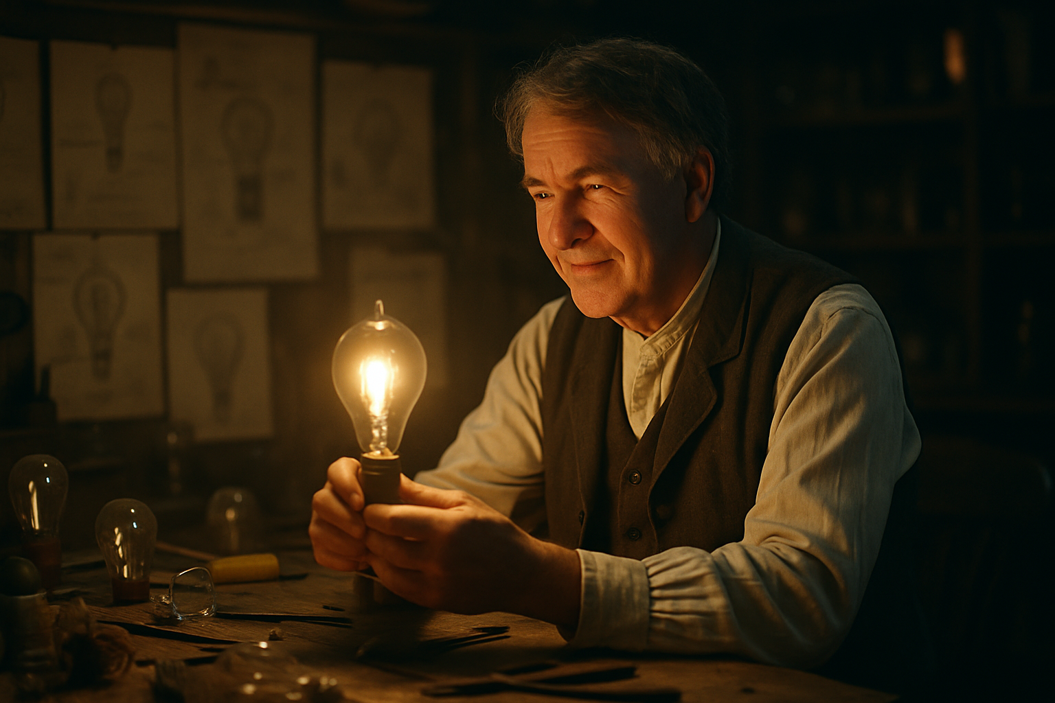 Thomas Edison: Hope and Persistence Light the Way